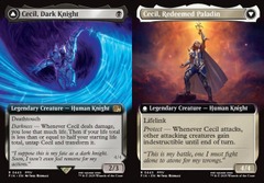 Cecil, Dark Knight // Cecil, Redeemed Paladin (0445) (Extended Art)
